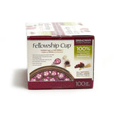 fellowship cup - prefilled communion cups - box of 100