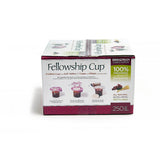 fellowship cup - prefilled communion cups - box of 100